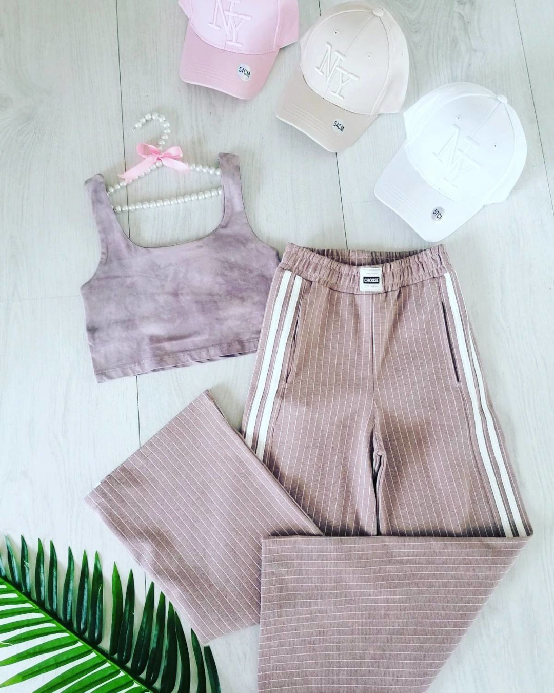 Top Marmurkowy Fioletowy - karmelowybutik zdjęcie 1