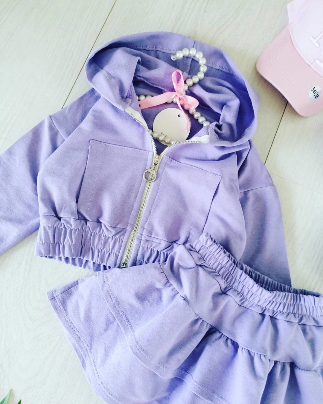 Zestaw Freedom  Pastelowy Fiolet - KARMELOWY BUTIK zdjęcie 1