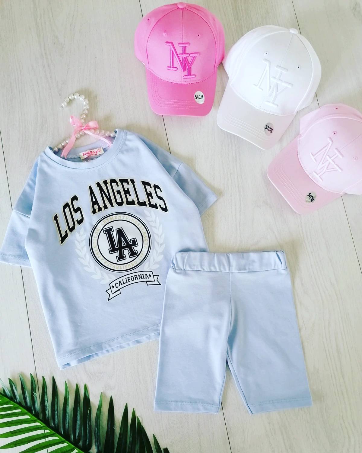 Zestaw Los Angeles Błękitny - KARMELOWY BUTIK zdjęcie 1