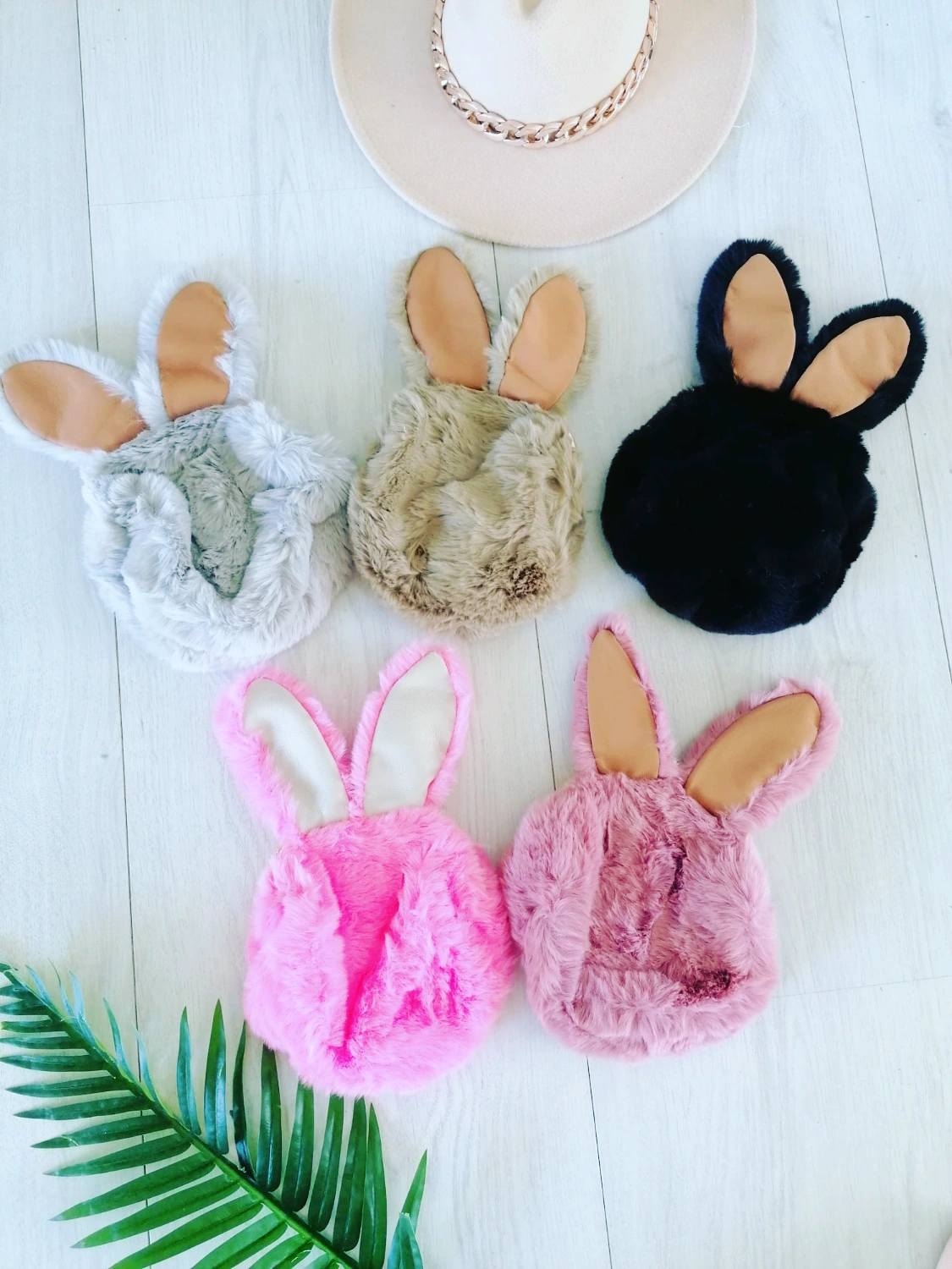 Torebka Pluszowy Królik - KARMELOWY BUTIK zdjęcie 1