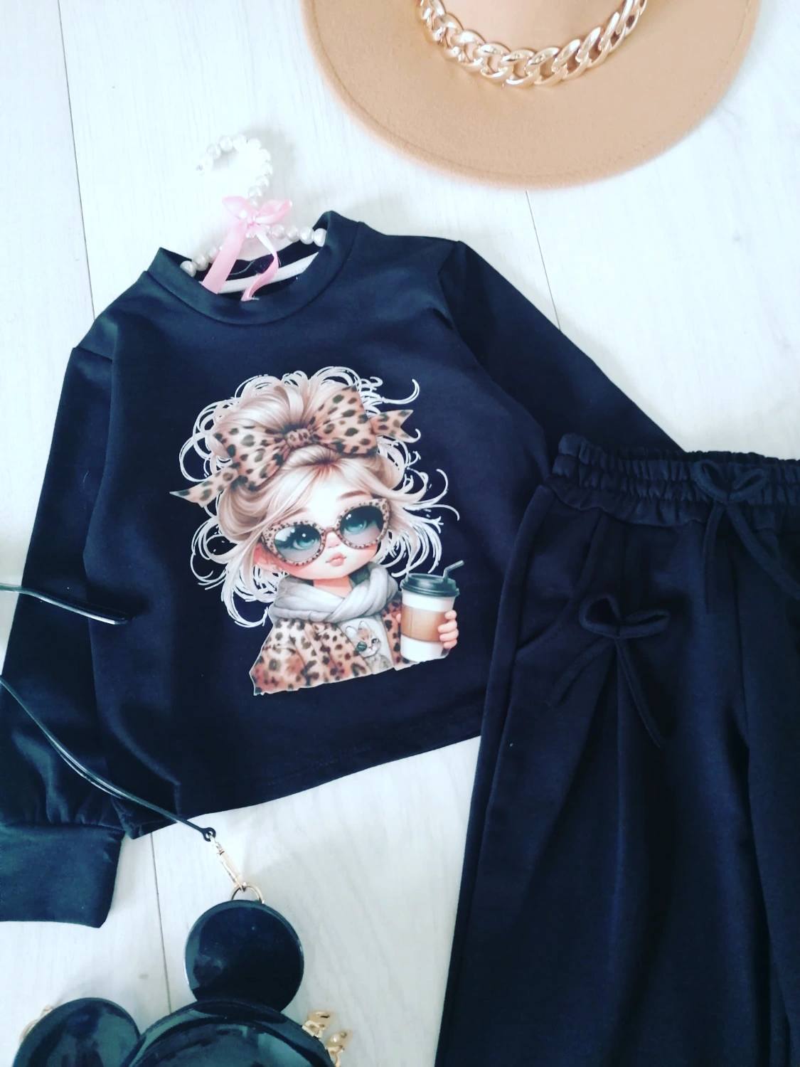 Dres Chica Czarny - KARMELOWY BUTIK zdjęcie 1