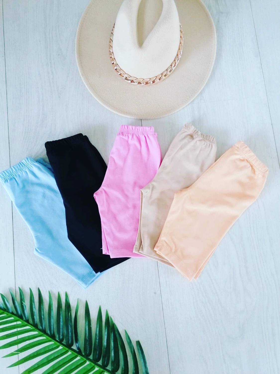 Kolarki Colors Beżowe - KARMELOWY BUTIK zdjęcie 1