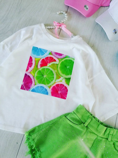 Bluzeczka Colors - KARMELOWY BUTIK zdjęcie 2