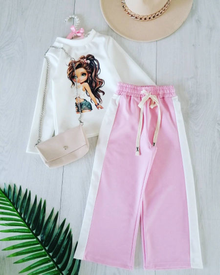 Bluza z Torebką Beżową - KARMELOWY BUTIK zdjęcie 2