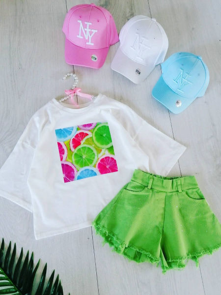 Bluzeczka Colors - KARMELOWY BUTIK zdjęcie 3