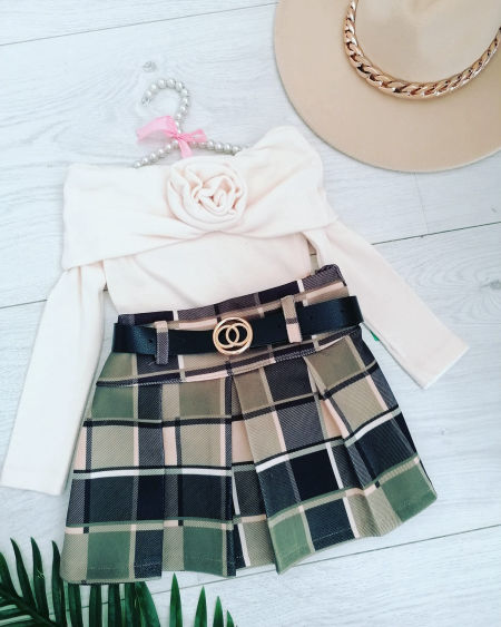 Sweterek Rose Kremowy - KARMELOWY BUTIK zdjęcie 2