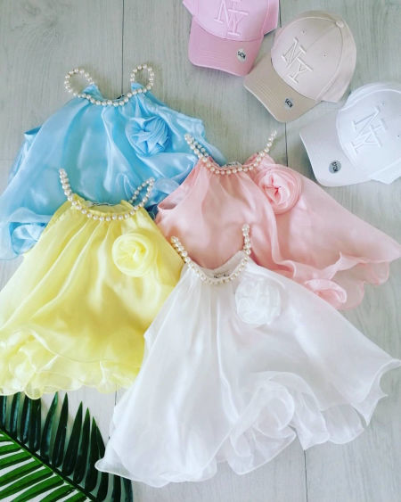 Bluzeczka Chloe Różowa - KARMELOWY BUTIK zdjęcie 3