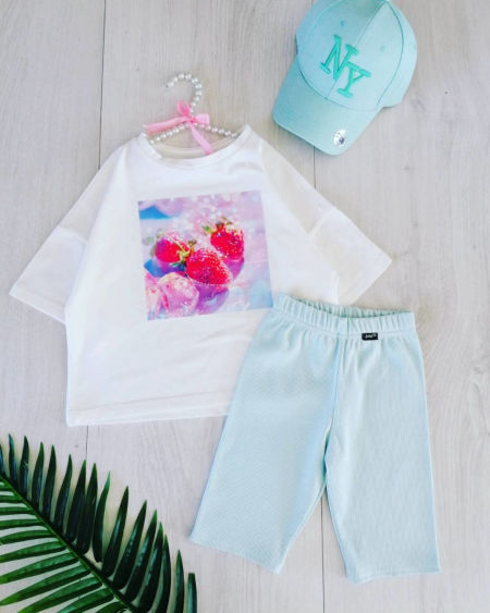 T shirt Truskawka - karmelowybutik zdjęcie 1