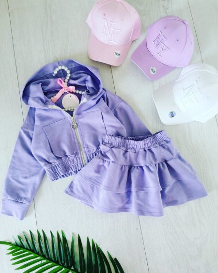 Zestaw Freedom  Pastelowy Fiolet - KARMELOWY BUTIK zdjęcie 2