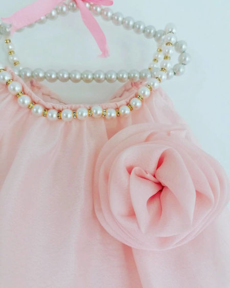 Bluzeczka Chloe Różowa - KARMELOWY BUTIK zdjęcie 2