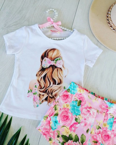 Zestaw Michelle Różowy - KARMELOWY BUTIK zdjęcie 1