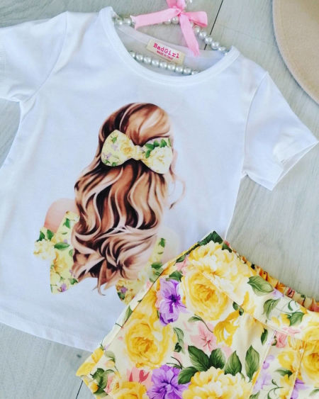 Zestaw Michelle Żółty - KARMELOWY BUTIK zdjęcie 2