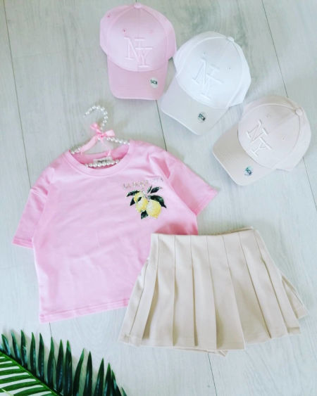 Bluzeczka Dolce Vita Różowa - KARMELOWY BUTIK zdjęcie 4
