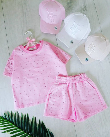 Zestaw Blink Blink Różowy - KARMELOWY BUTIK zdjęcie 2
