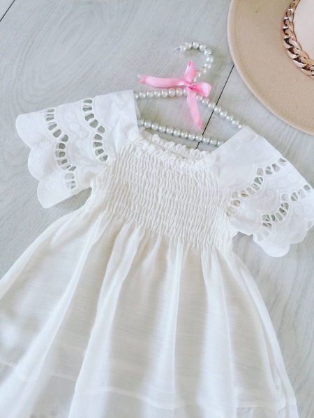 Sukienka z Haftem - KARMELOWY BUTIK zdjęcie 2