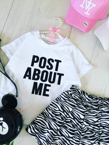 Spódnico Spodenki Zebra - KARMELOWY BUTIK zdjęcie 1