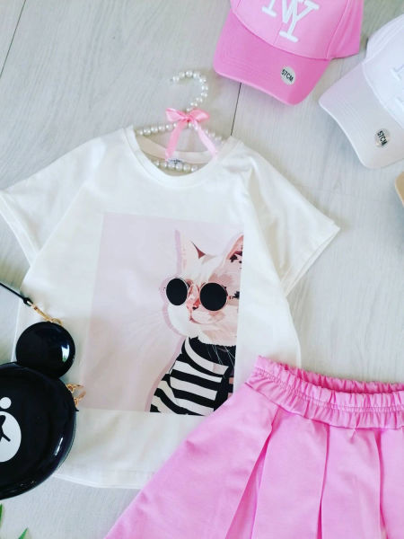Bluzeczka Kotek - KARMELOWY BUTIK zdjęcie 2