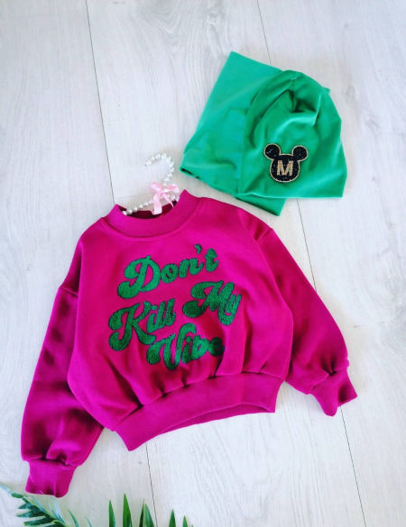 Bluza Vibe  - KARMELOWY BUTIK zdjęcie 3