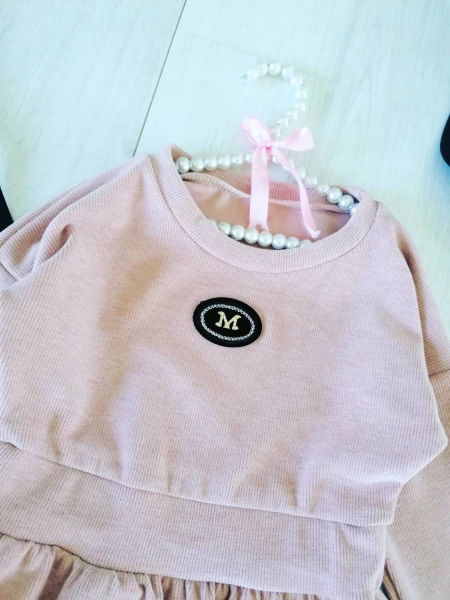 Dzianinowa Sukienka  - KARMELOWY BUTIK zdjęcie 1