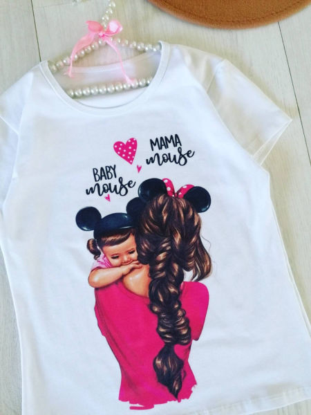 T shirt Baby Mouse 1 - KARMELOWY BUTIK zdjęcie 2