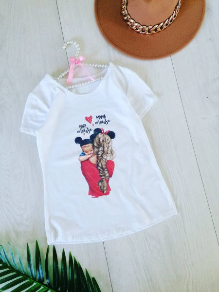 T shirt Baby Mouse - KARMELOWY BUTIK zdjęcie 1