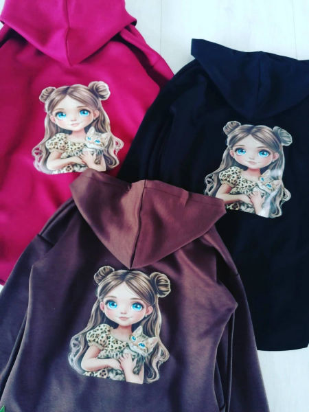 Bluzo Płaszczyk Czarny - KARMELOWY BUTIK zdjęcie 3