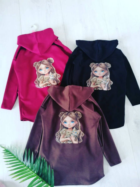 Bluzo Płaszczyk Brązowy - KARMELOWY BUTIK zdjęcie 1