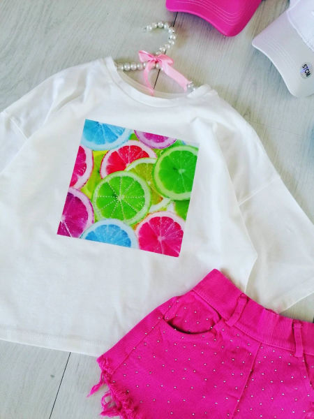 Bluzeczka Colors - KARMELOWY BUTIK zdjęcie 4