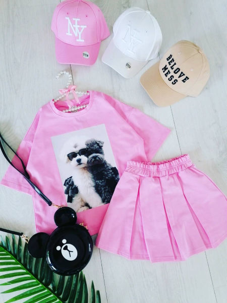 Spódnico Spodenki Cukierkowy Róż - KARMELOWY BUTIK zdjęcie 3